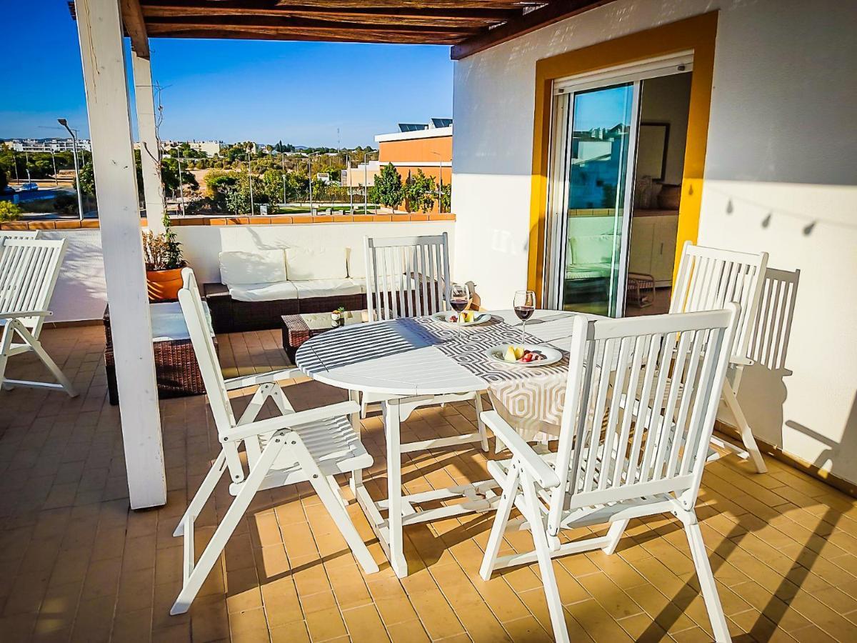 Cabanas Terraces - Pool And Seaview Tavira Luaran gambar