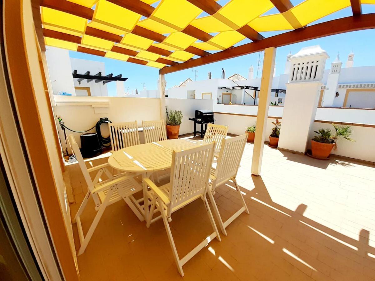 Cabanas Terraces - Pool And Seaview Tavira Luaran gambar